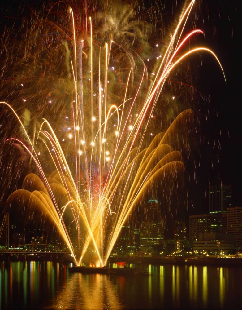 OR, Portland, Independence Day fireworks